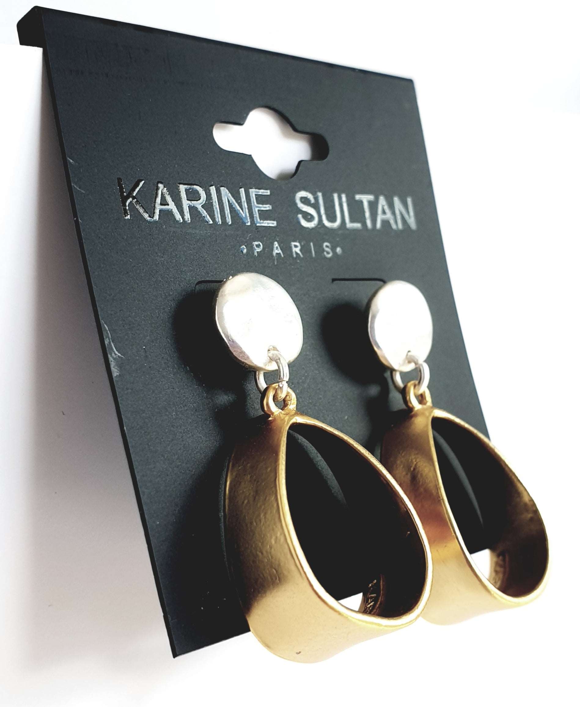 E54012 Boucles d'oreilles Métaux mixtes - Karine SultanKarine Sultan