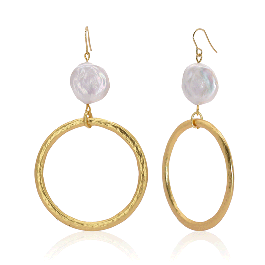 E76524 - Pearl Boucles D'oreilles - Karine Sultan