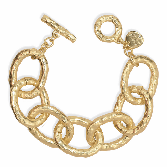 B70749 Bracelet maillons oversize - Karine SultanKarine Sultan