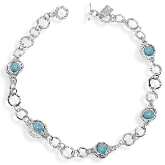 N68942 - turquoise Collier - Karine Sultan