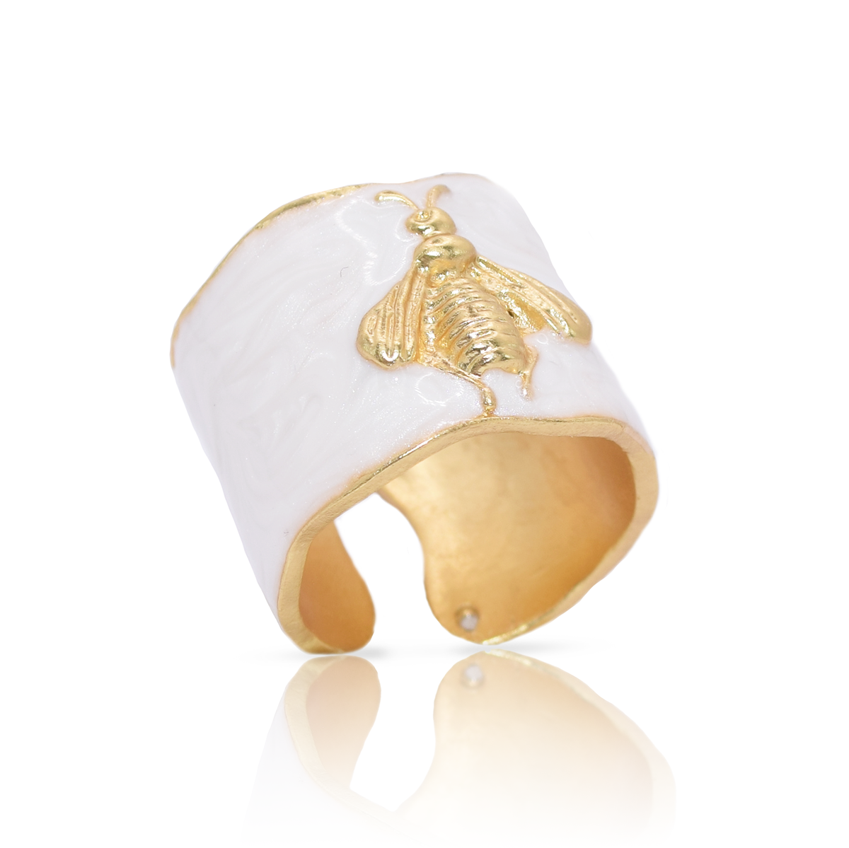 R71087 - ivory Bague - Karine Sultan