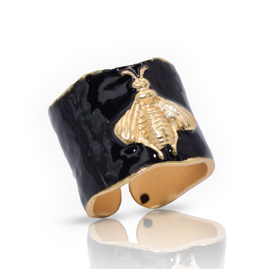 R71087 - black Bague - Karine Sultan